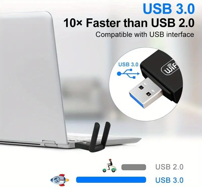 black dual band usb3 0 wifi adapter details 7