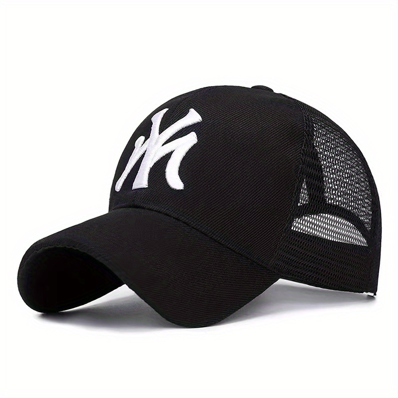 Men's Summer Sunscreen Mesh Hat Street Trendy Fashion My Letter