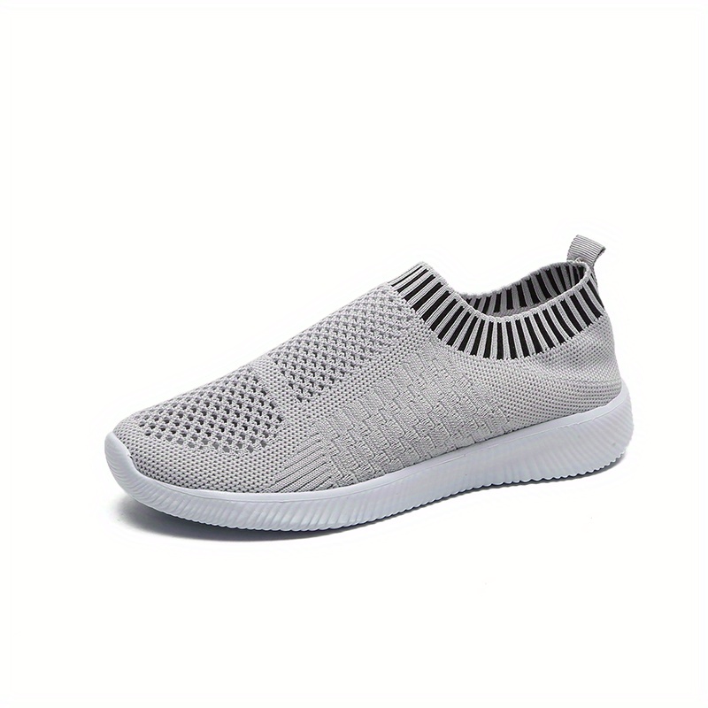 Women's Knitted Sock Sneakers Lightweight Comfortable Slip On Jogging ...