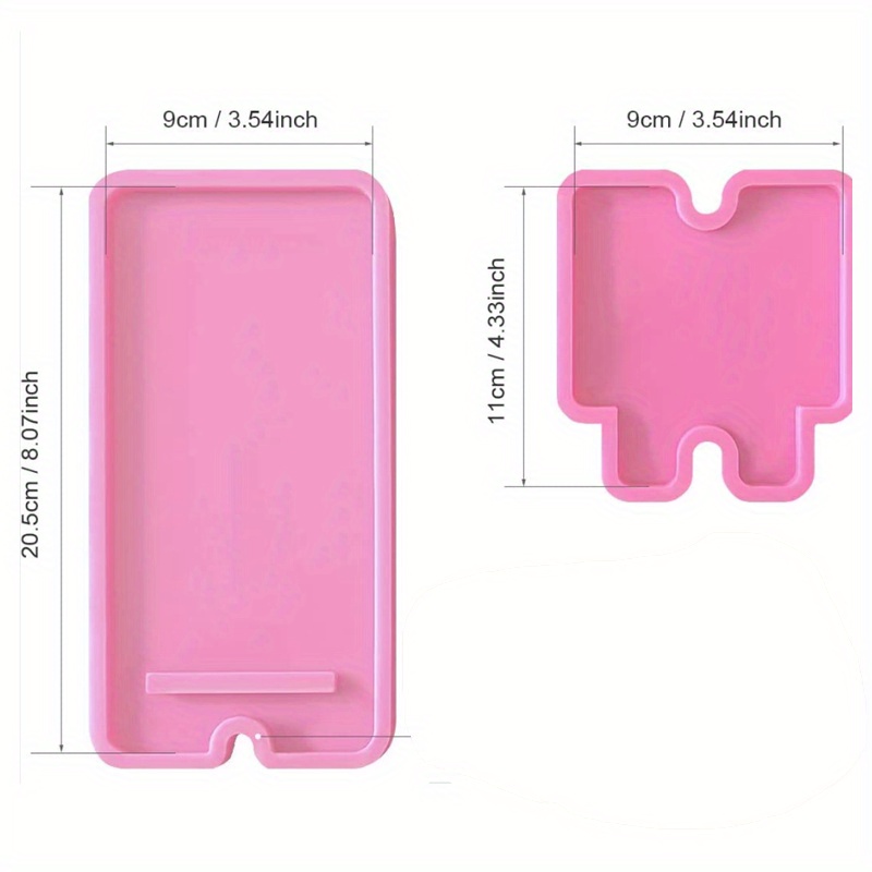 1pc Mobile Phone Support Silicone Resin Mold Mobile Phone Support Epoxy Resin Mold Mobile Phone Support Silicone Mold