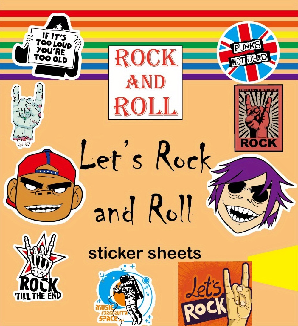 Stickers sur le thème Rock And Roll