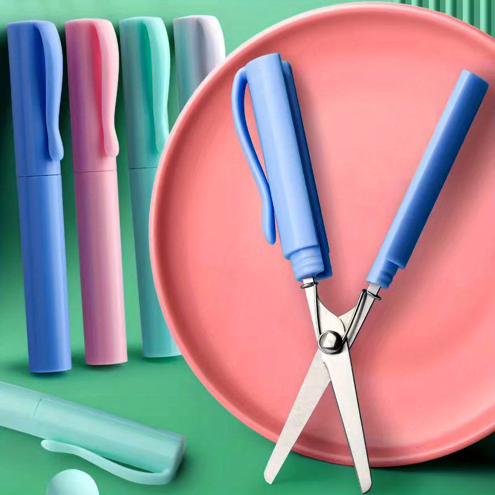 Pastel Mini Folding Scissors – The Flying Needles