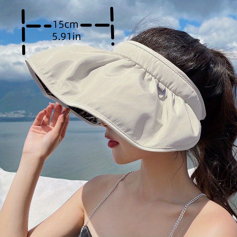 Lightweight Packable Sun Hat Uv Protection Large Brim Women - Temu