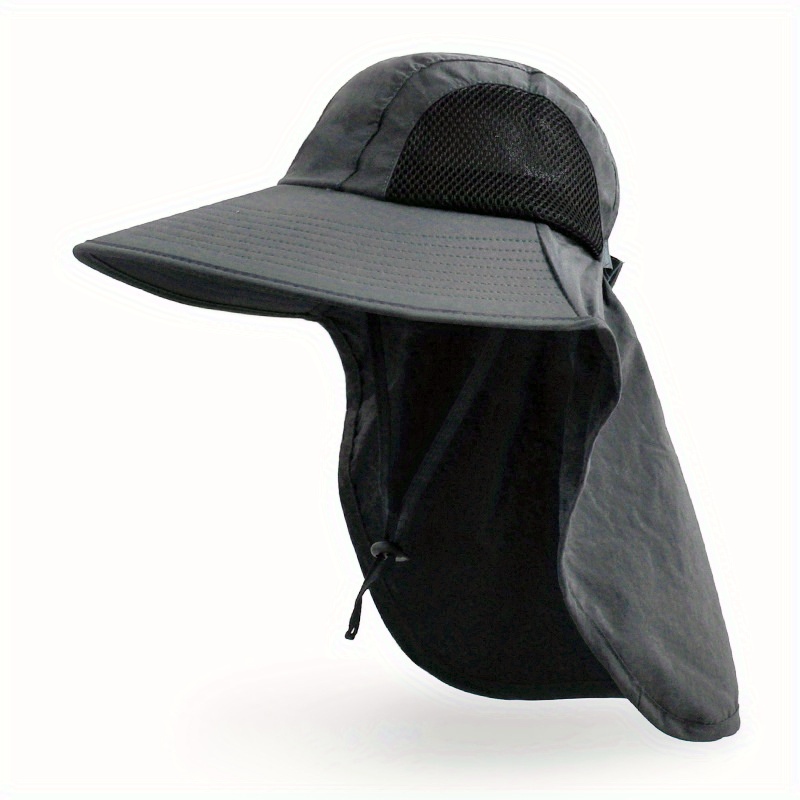 Unisex Baseball Neck Flap Sun Protection Outdoor Hat - Temu Mauritius