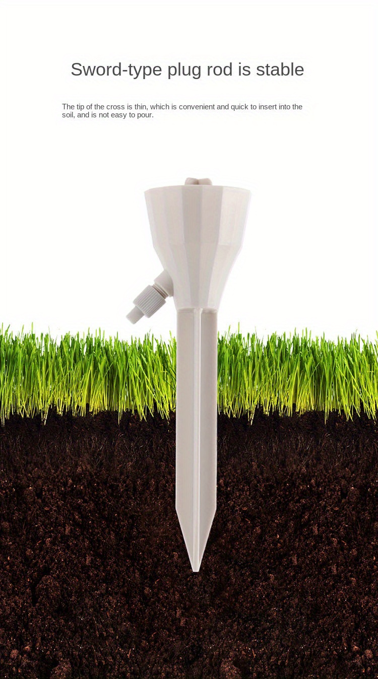 Self Watering Spikes Potted Plant Waterer Drip Irrigation System