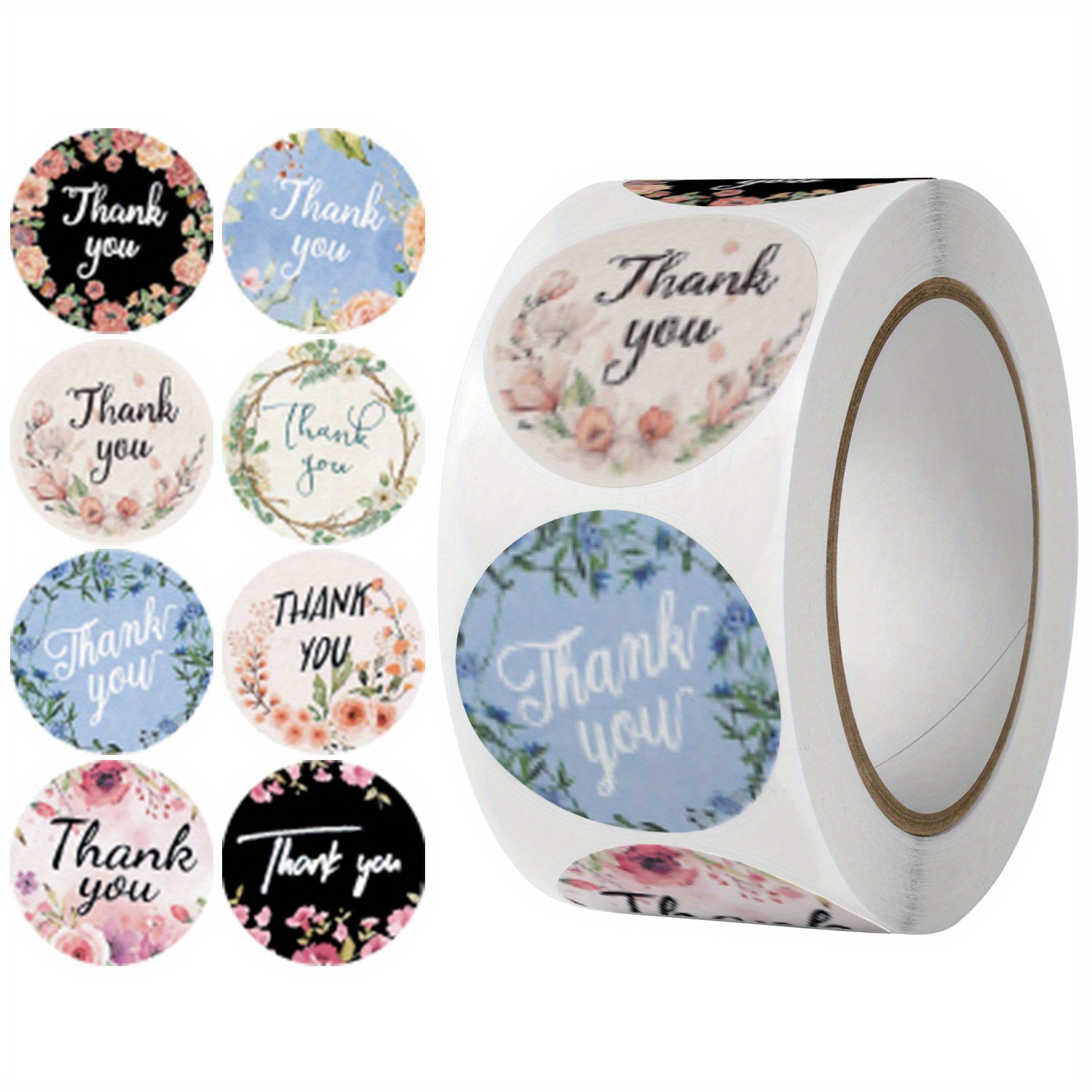 500pcs/roll Round Transparent Stickers Self-adhesive Clear Package Label  Gift Packaging Sealing Tag Wedding Decor Party Supplies - Stickers -  AliExpress