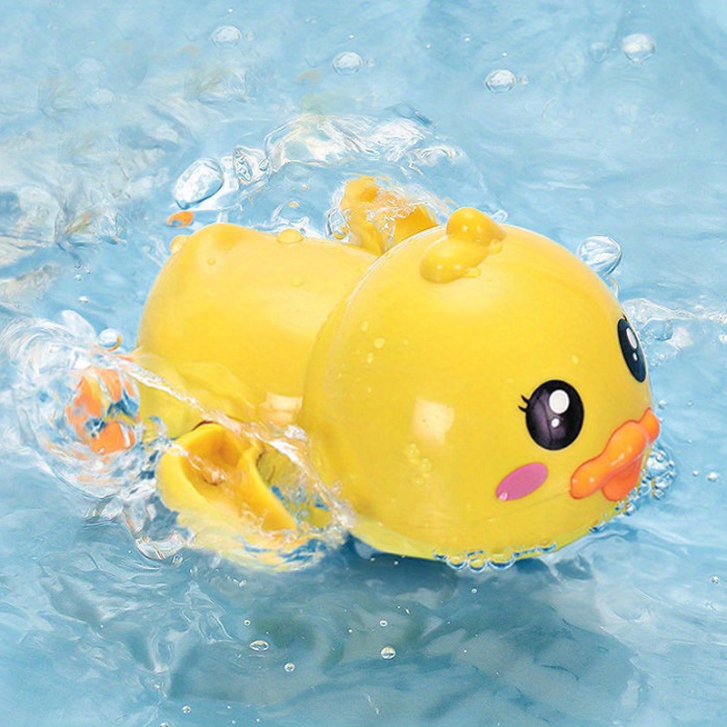 Swimming Wind Up Duck Baby Bath Toys No Mold Swimming Pool - Temu