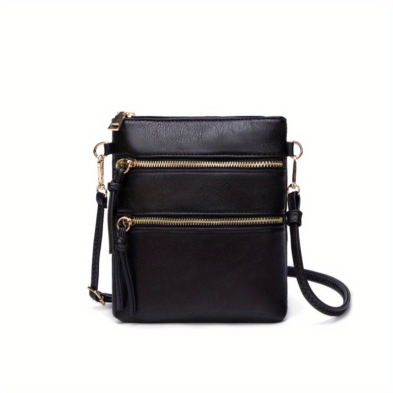 Small black square purse hot sale