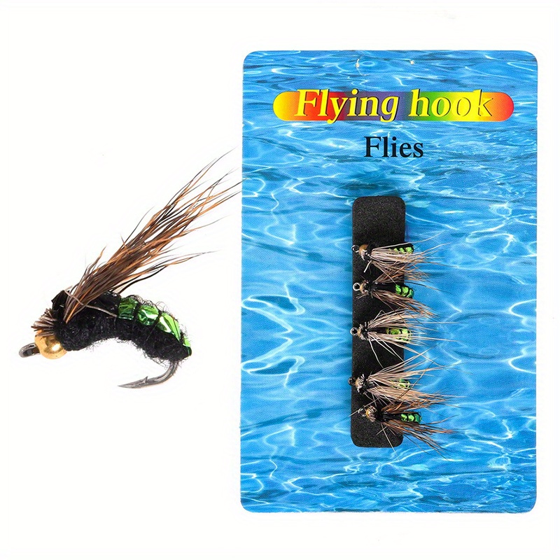 Premium Fly Fishing Dry Flies Set Perfect Trout Bass Fishing
