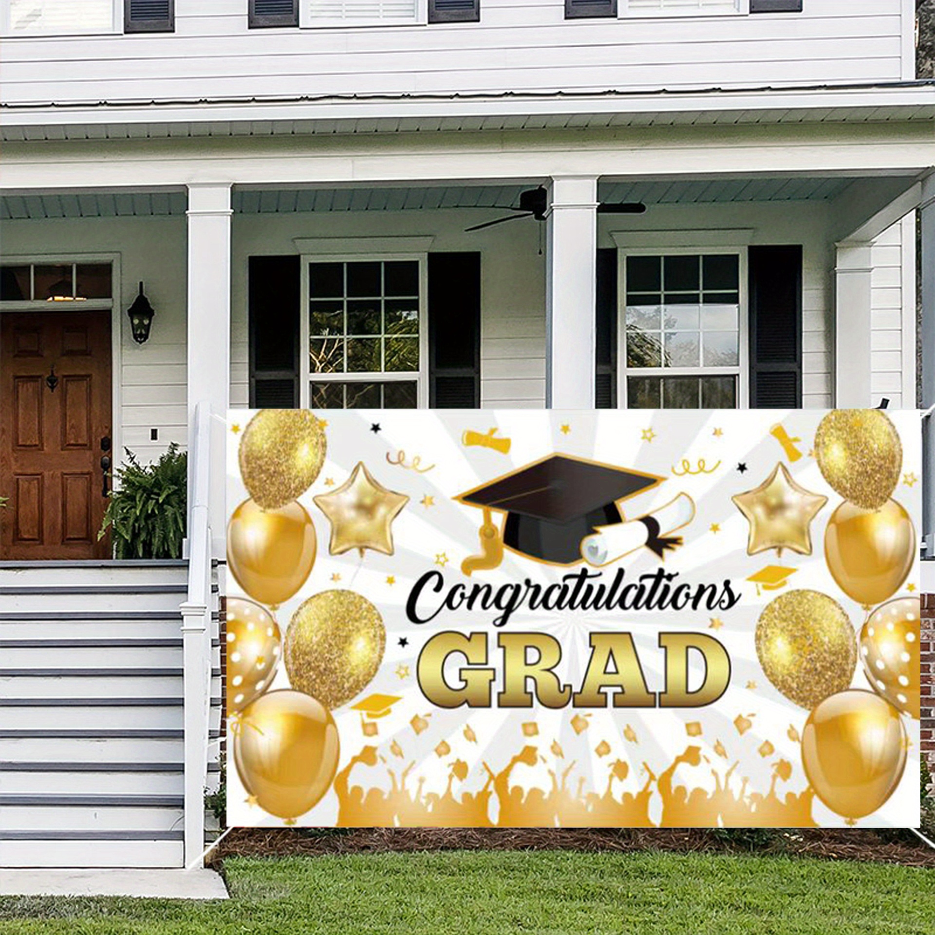 Graduation Banner, Class Of 2023 Graduation Decorations, Graduation ...