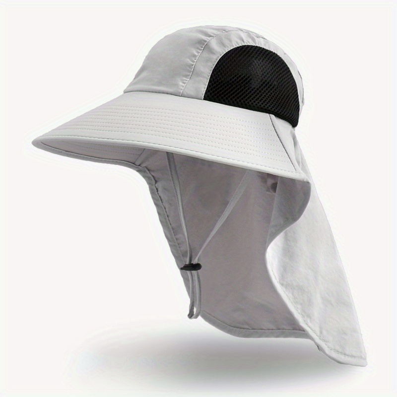 Stay Protected In Style: Outdoor Sun Protection Hat Wide - Temu