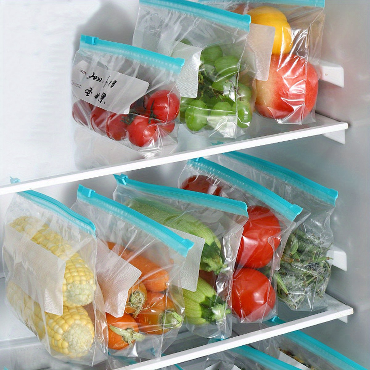 Plastic Zipper Type Food Airtight Storage Bag Fresh keeping - Temu