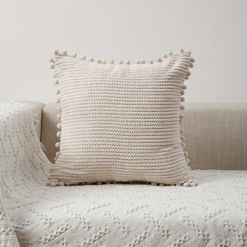 Ball Corduroy Throw Pillow Cover 1pc Home Decoration Without Pillow Core