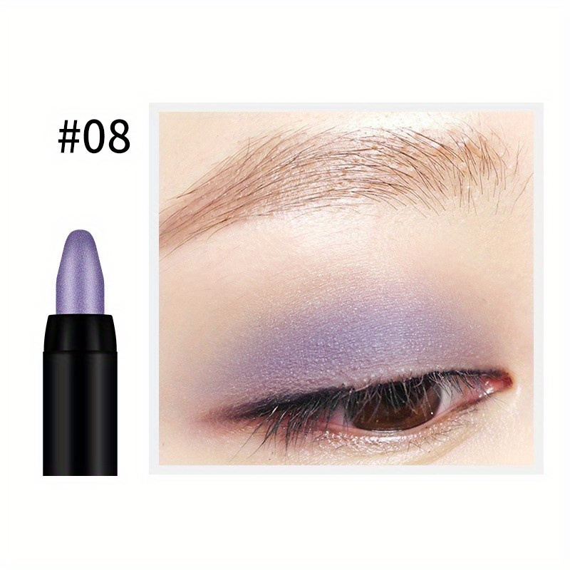 16-Color Eyeshadow Stick Pearly & Matte Highlighting Pen