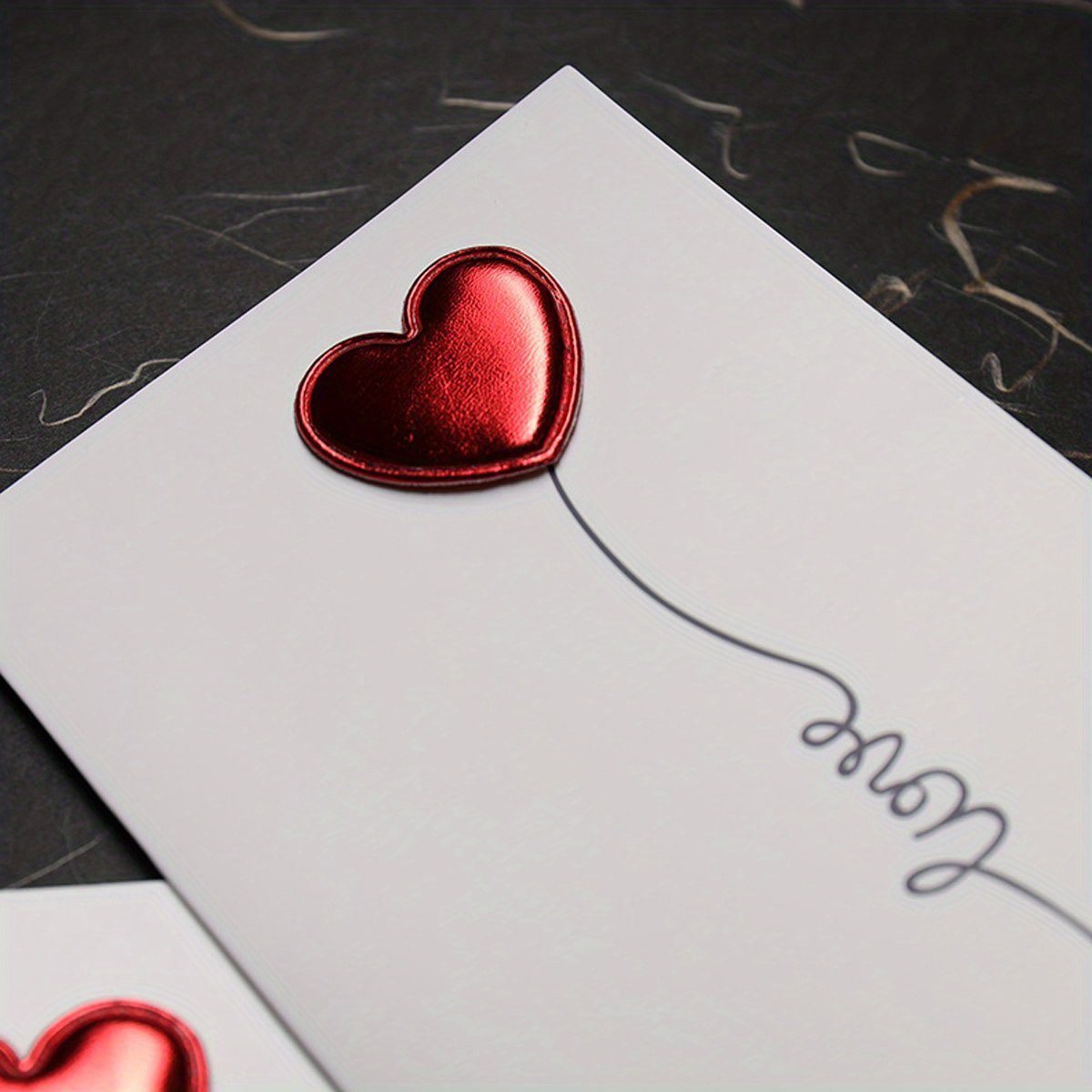 TEMU 1pc Greetings Valentines 3d 3d Greeting Diy Greeting For Valentines Day Day All