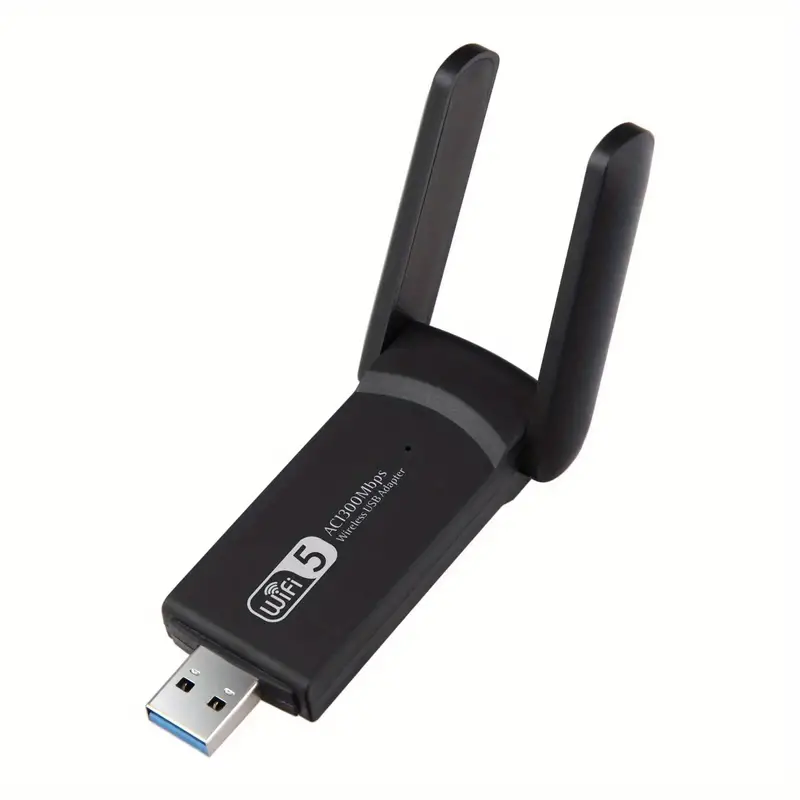 black dual band usb3 0 wifi adapter details 0