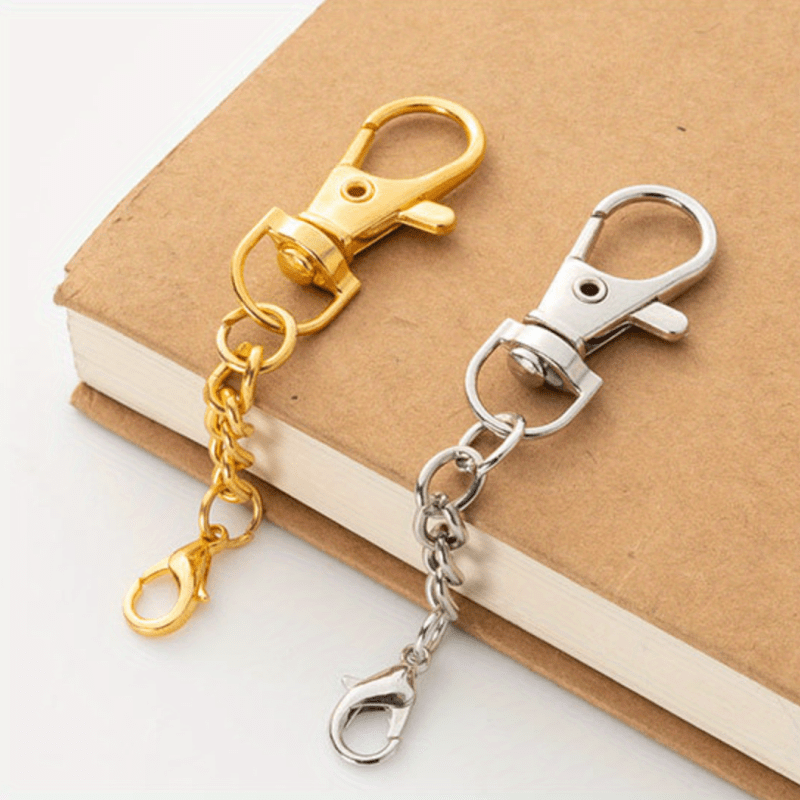 Metal Swivel Clasps Lanyard Snap Hook Key Ring Small Swivel - Temu