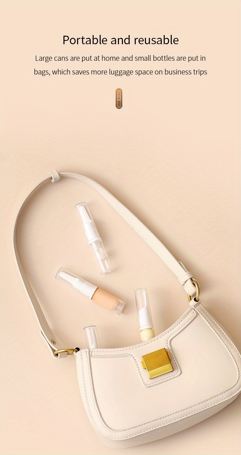 Refillable Airless Pump Bottles For Eye Serum Cream And Temu