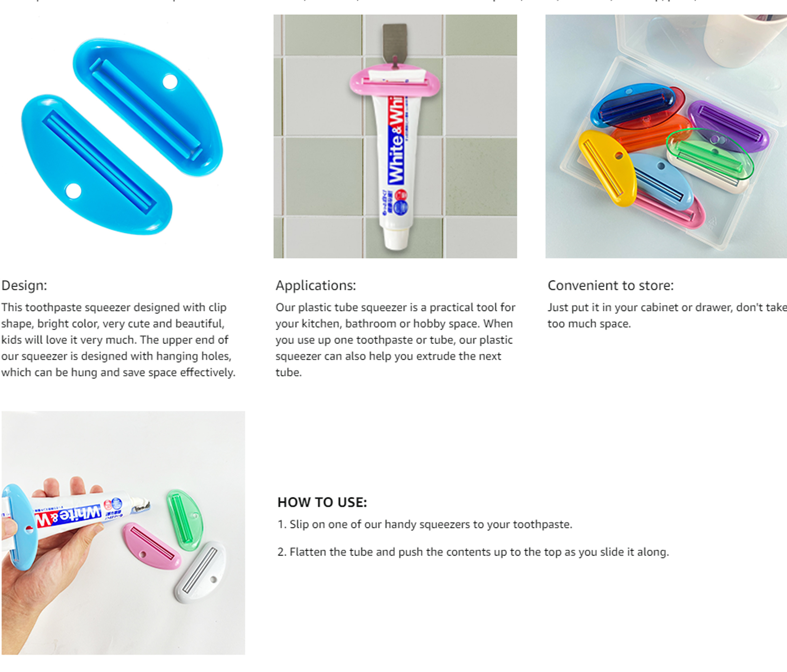 Dispensador pasta de dientes – Too must