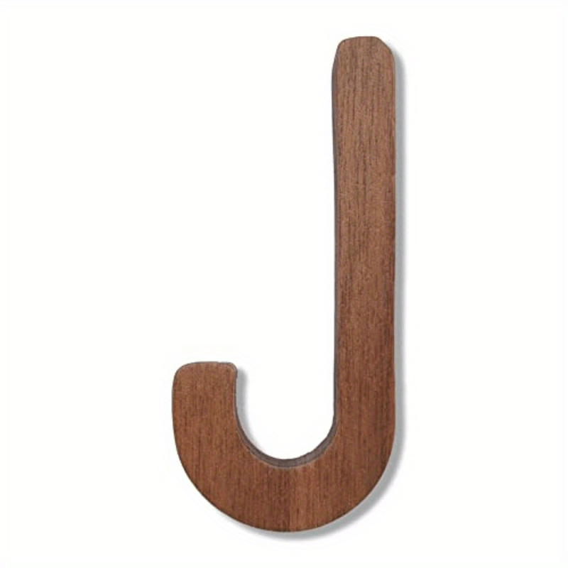 Black Walnut Wooden Letters M Crafts And Arts Wood Letters - Temu