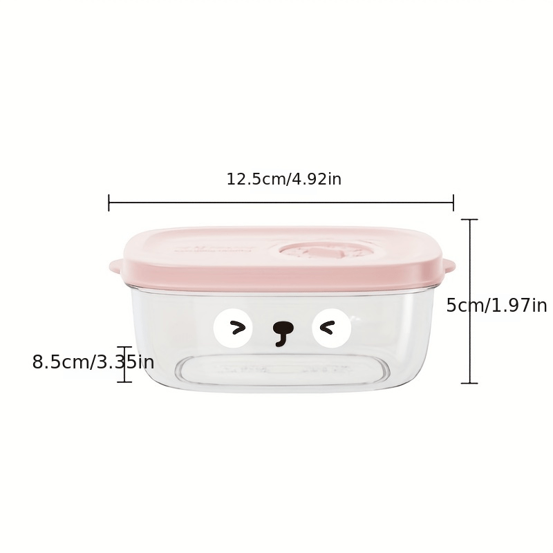 Mini Bento Box, Miscellaneous Grain Rice Sub-package Frozen Box,  Fat-reducing Meal Quantitative Bento Box, Rice Portion Box, Small Lunch  Box, Refrigerator Food Preservation Box, Frozen Crisper, Kitchen Organizer,  Home Kitchen Supplies 