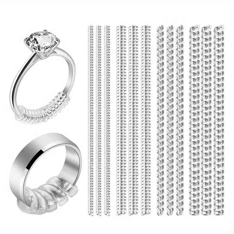Invisible Ring Guard Size Adjuster Spacer Sizer USA For Loose Rings, Jewelry  NEW