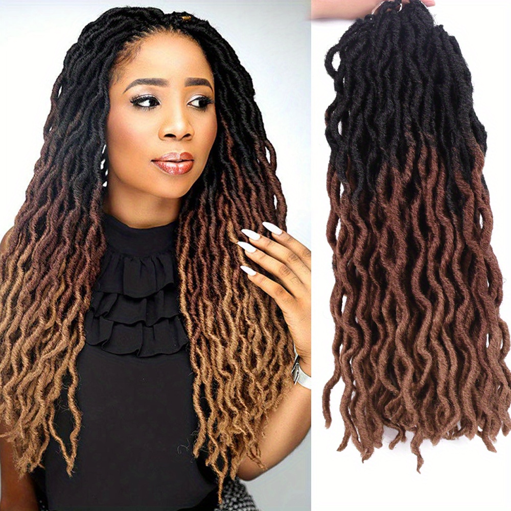 Nu Locs Crochet Hair Braids Extensions Goddess - Temu