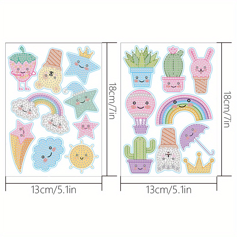 Diamond Painting Kits For Kids Mosaic Sticker Art Kits - Temu