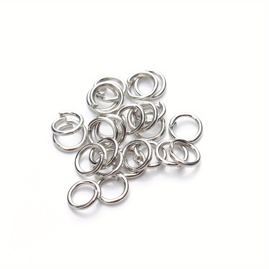 7mm Jump Rings 200pcs Stainless Steel Jump Rings for Jewelry Making Earring  Findings 