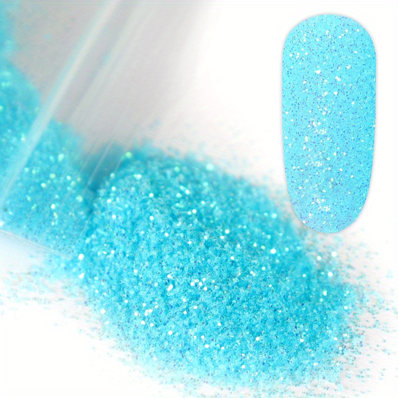 Bag Sparkling Sugar Nail Glitter For Diy Nail Art - Shiny Candy Coat Effect  - Spring/summer Color Pigment - Fine Powder - Temu Australia