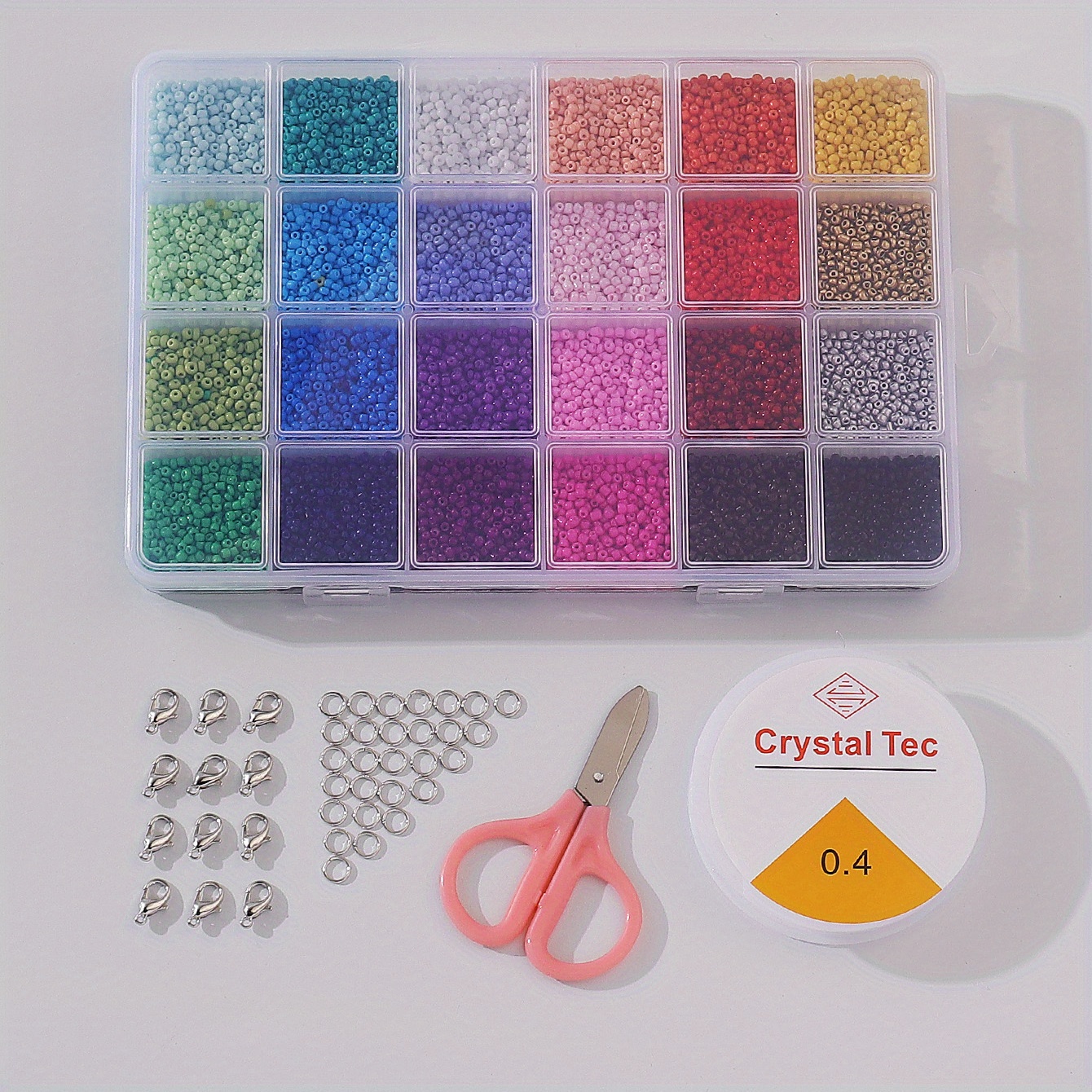 Boho Vacation Style Diy Resin Seed Beads Loose Beads Kit - Temu