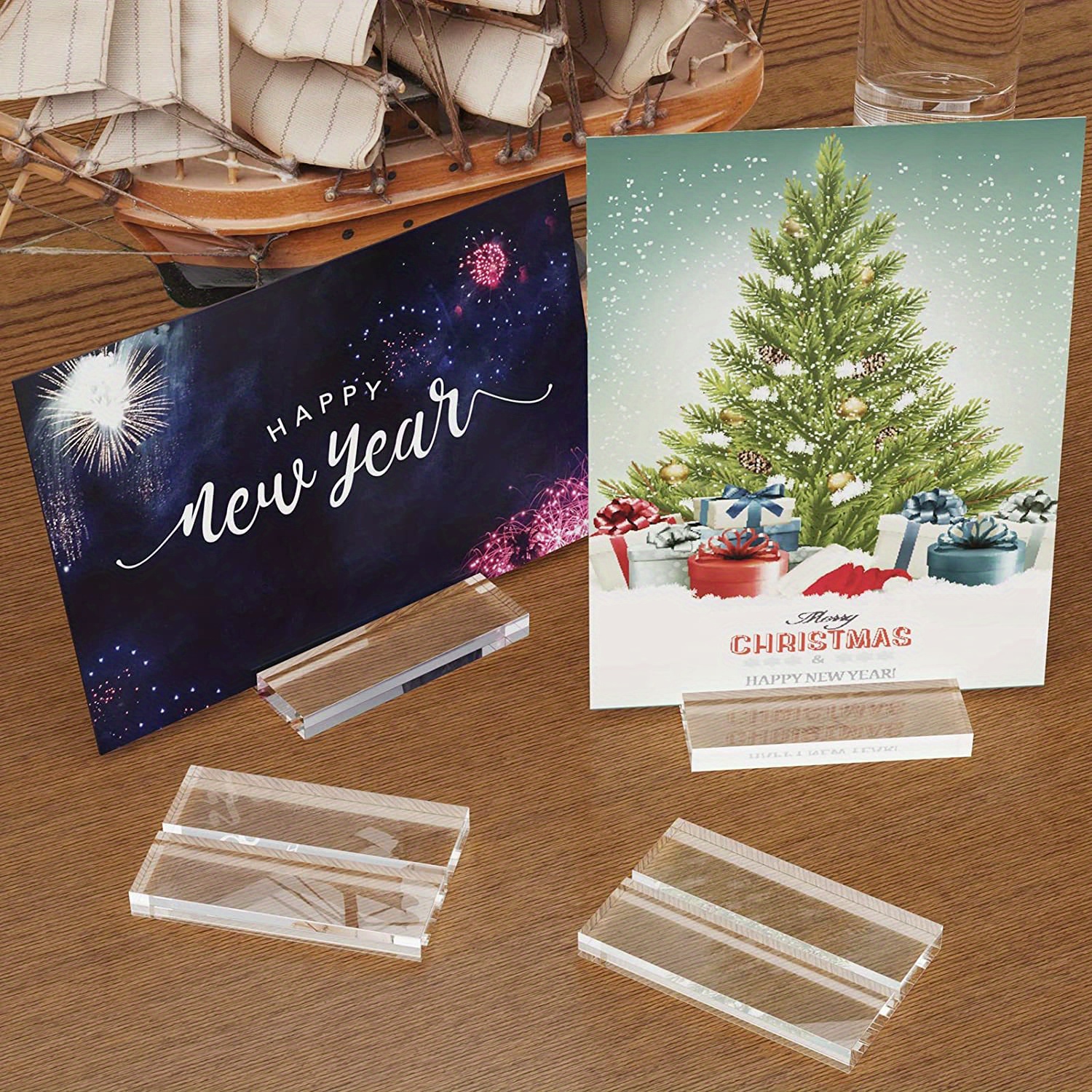 Clear Acrylic Card Holders Perfect Weddings Parties Temu