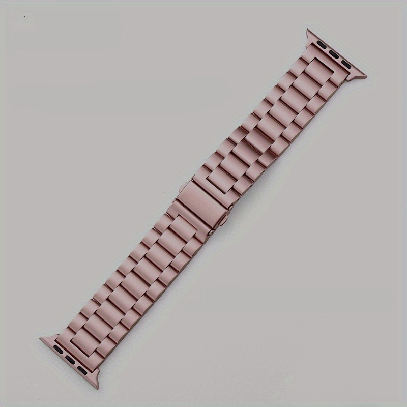 Crested Store Stainless Steel Strap for Apple Watch Band 44mm/ 40mm/ 42mm/ 38mm Link Bracelet Rose Gold / 38mm / 40mm / 41mm