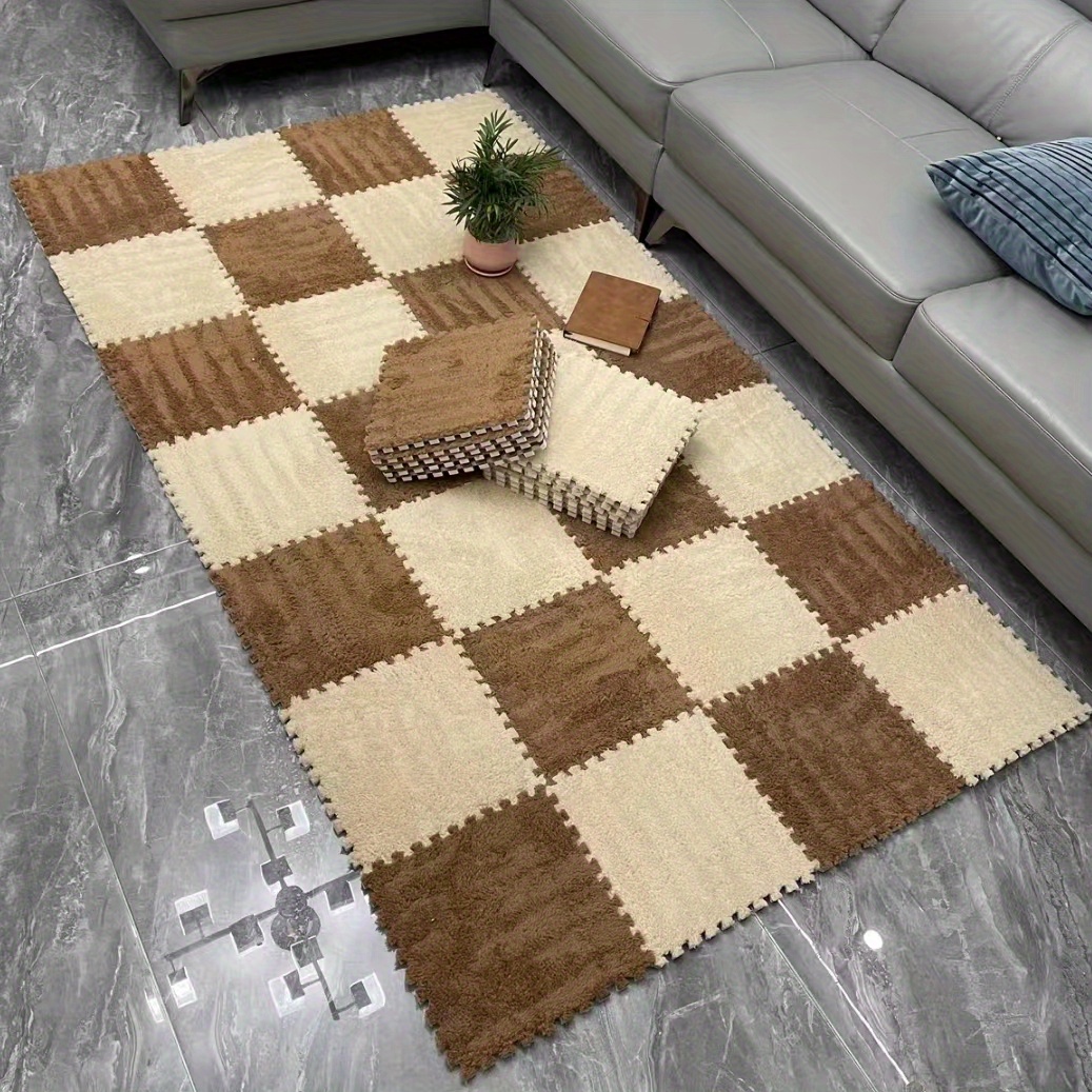 12pcs Foam Puzzle Floor Mat Rug Foam Puzzle Floor Mat Interlocking