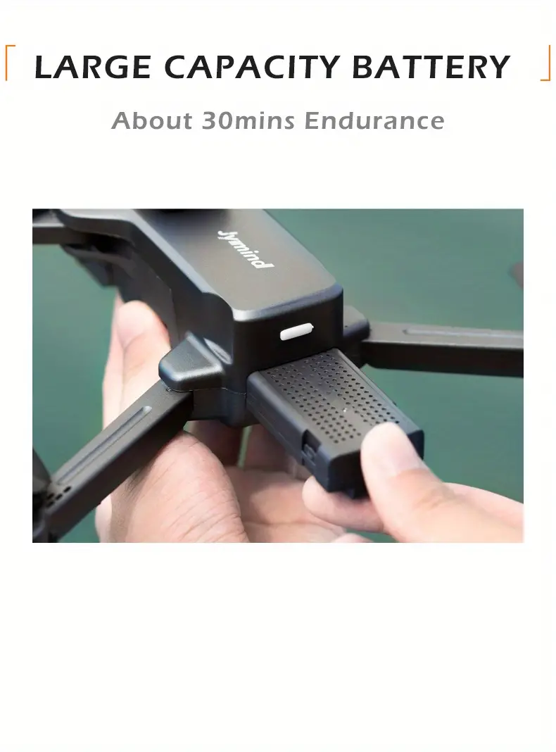 drone with laser obstacle avoidance gesture shooting stable hover intelligent follow 5g image transmission surrounding flight long lasting endurance folding design gifts for boys and girls details 9
