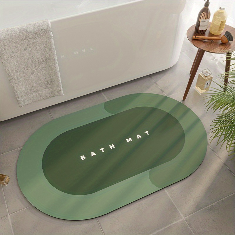 Bath Mat Rug, Napa Skin Super Absorbent Bath Mat Quick Dry Thin