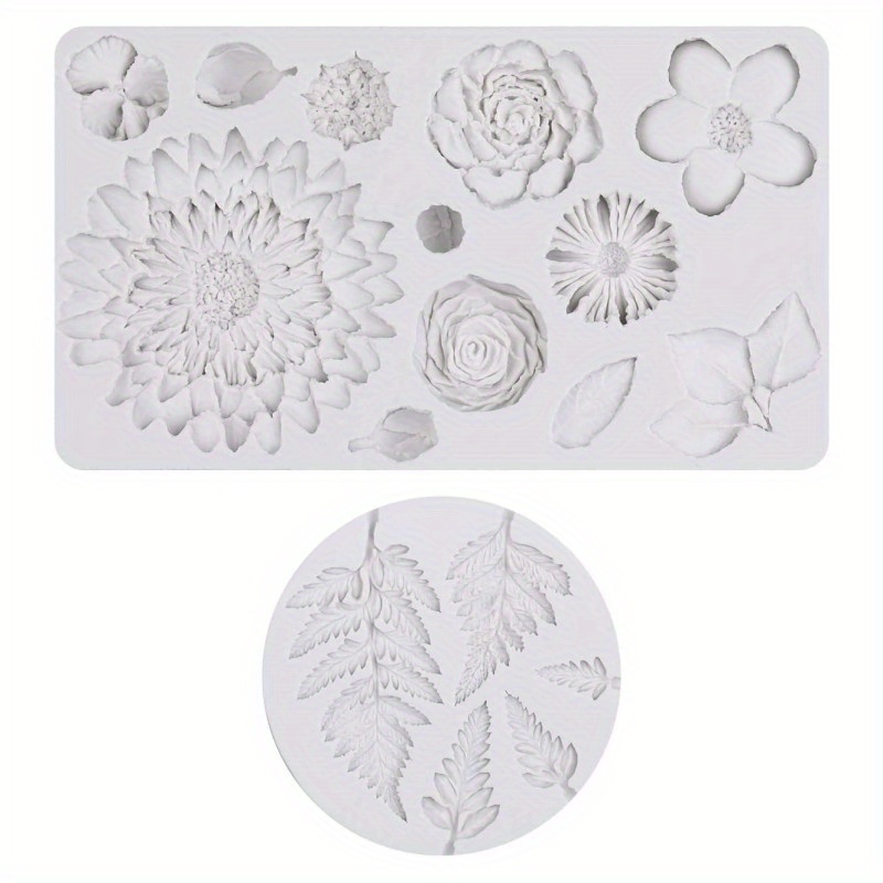 SILICONE MUFFIN MOULD - FLOWER DESIGN