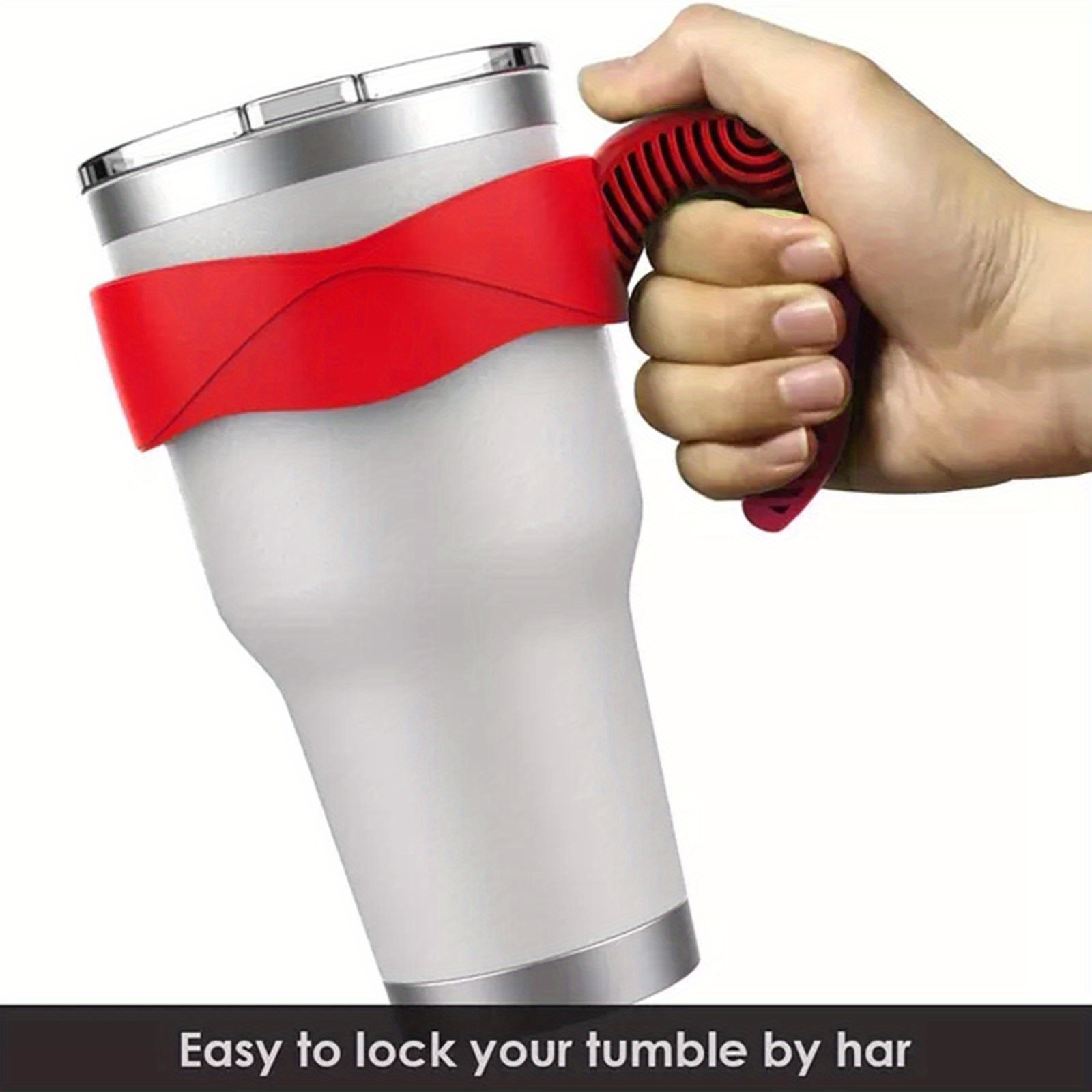 Non slip Handle Insulated For Tumbler Support Diameter - Temu