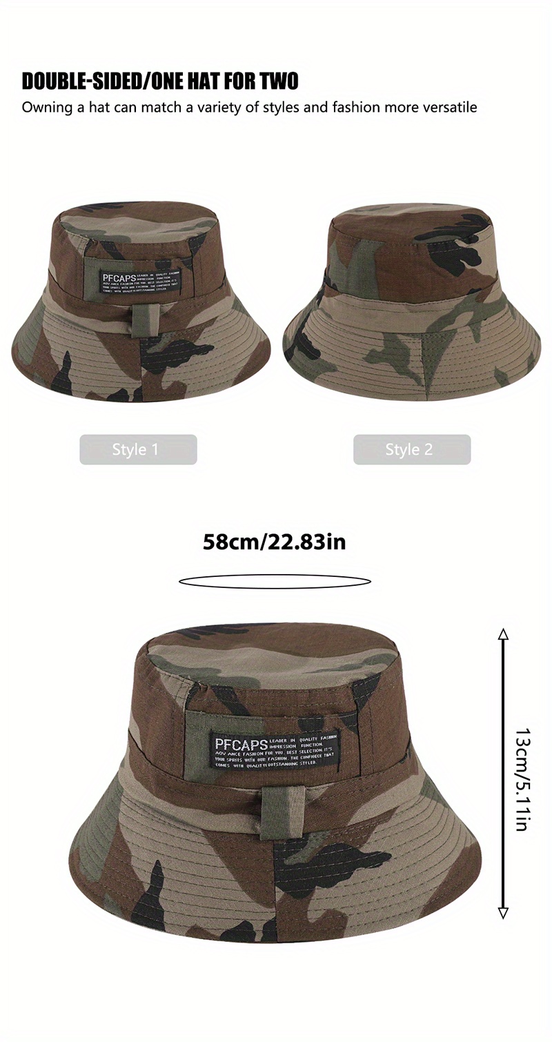 Summer Wide Brim Bucket Hat