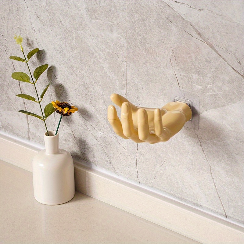 Hand shaped Wall Hook Strong Punch free Traceless Hook - Temu