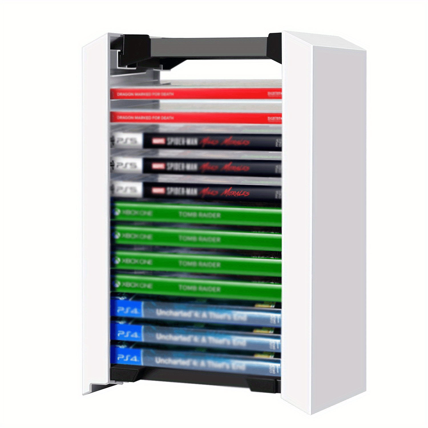 Game Organizer Holder, Storage Tower For PS5 PS4 xBox One Series