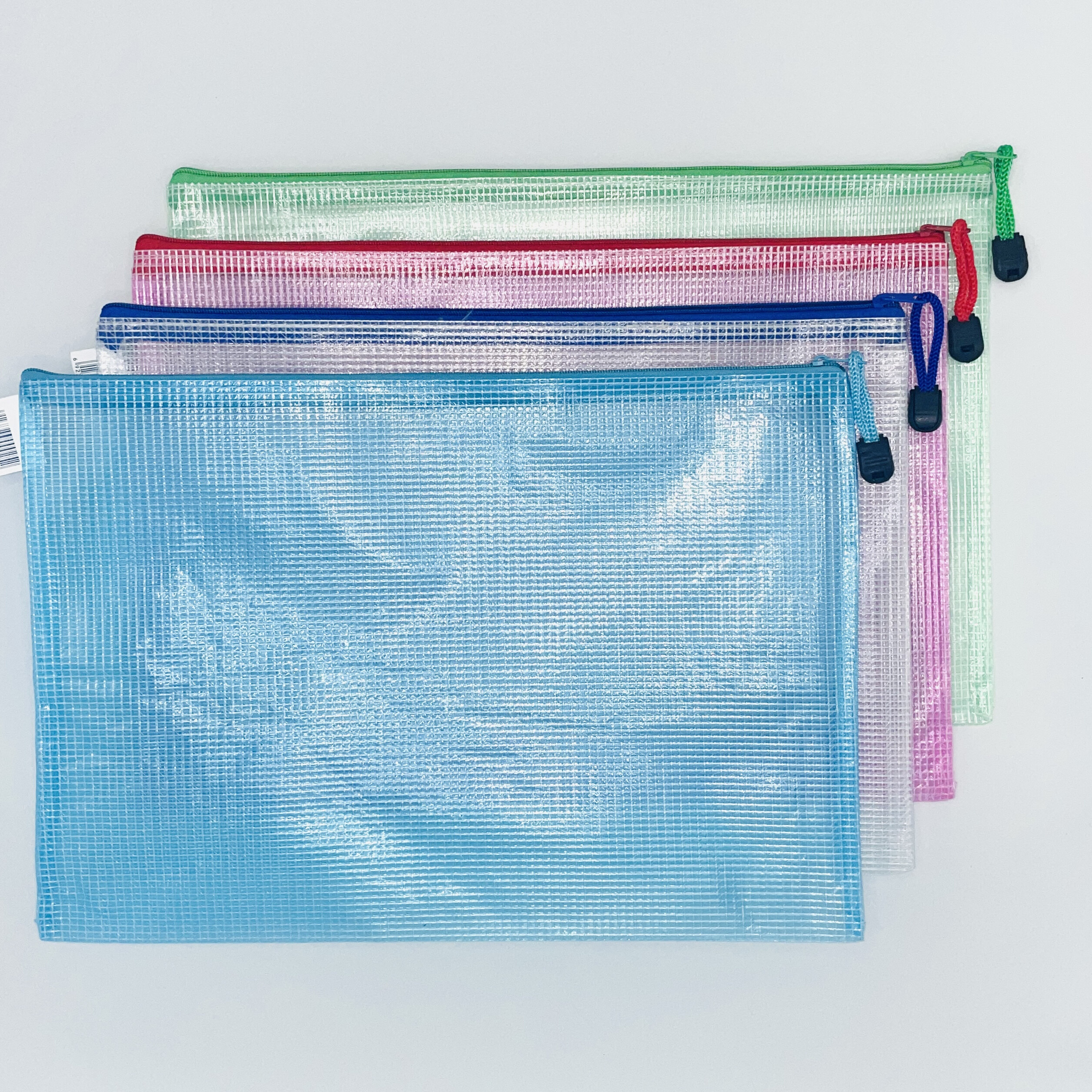 A4 Size Zipper Bags Mesh Bags With Zipper, Mesh Zipper Pouch Durable  Pouches For Organization Storage, Letter Size, Jewel Tone Colors, For  Organizing Storage And Office Supplies, School Supplies, Back To School