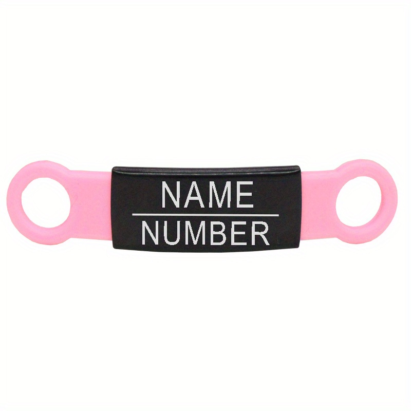 Rubber shop pet tags