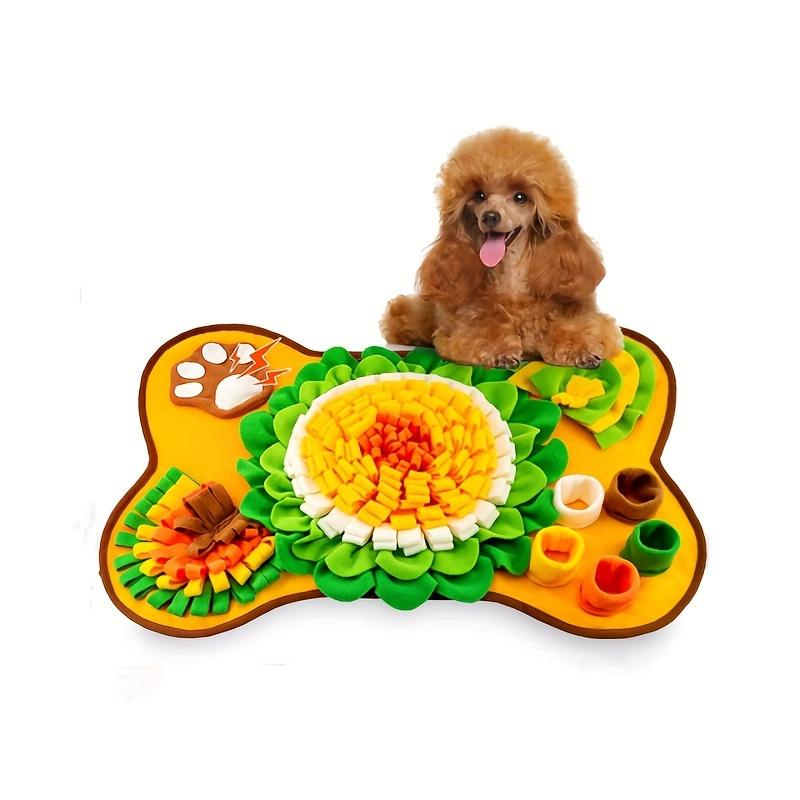 Interactive Dog Sniffing Pad For Food And Treats - Engaging And