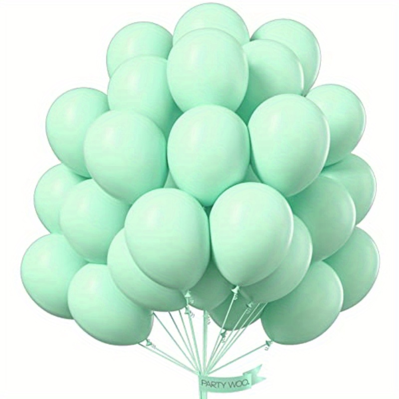 RUBFAC 120 globos de látex arcoíris de 12 pulgadas de colores surtidos, 12  globos de fiesta de colores brillantes para decoraciones de feliz año