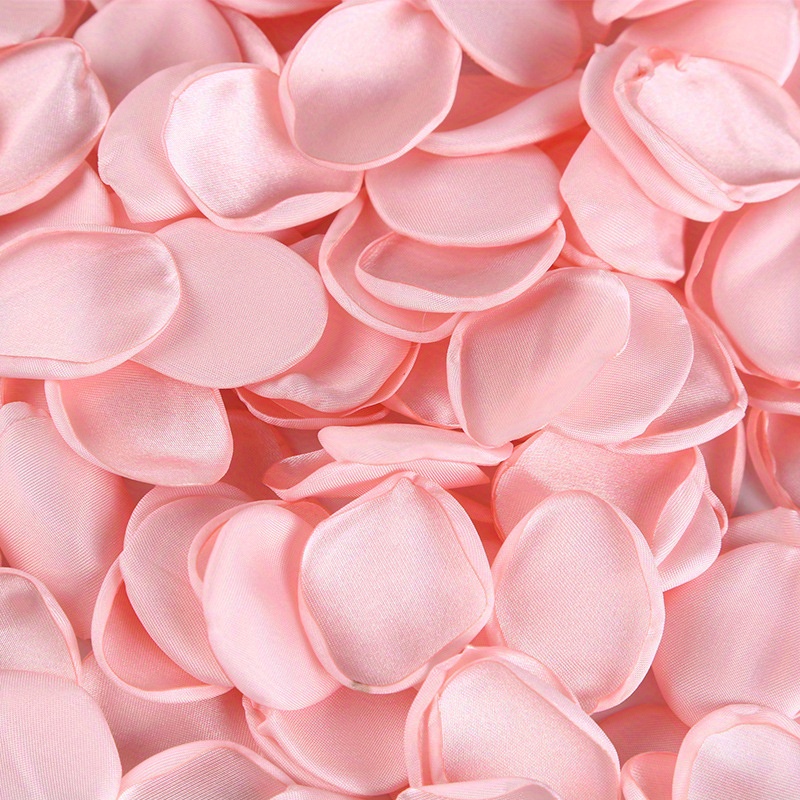 200PCS Rose Petals for Valentines Day Decor, Separated Ready to Use Soft  Silk Flower Petals for Wedding Flower Girl Basket, Table Centerpieces, Cake