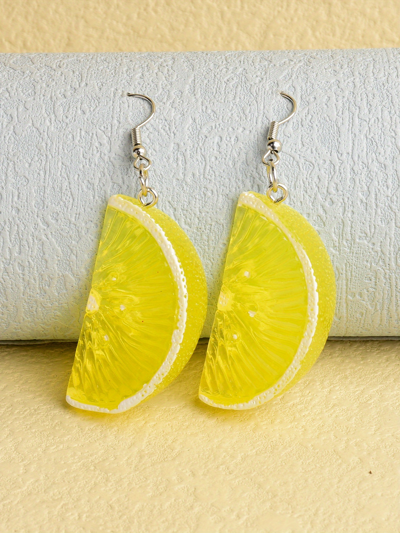 Lemon store drop earrings