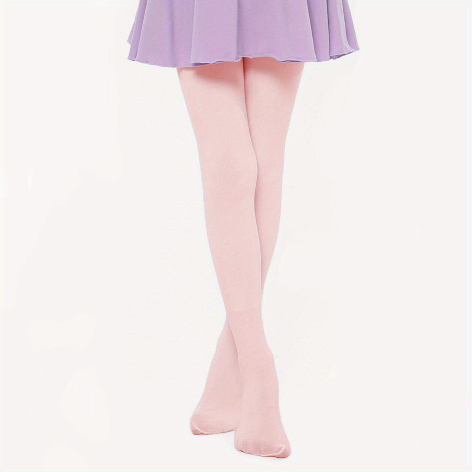 Girl's Soft Dancing Tights Ballet Footed Tights Dancing - Temu