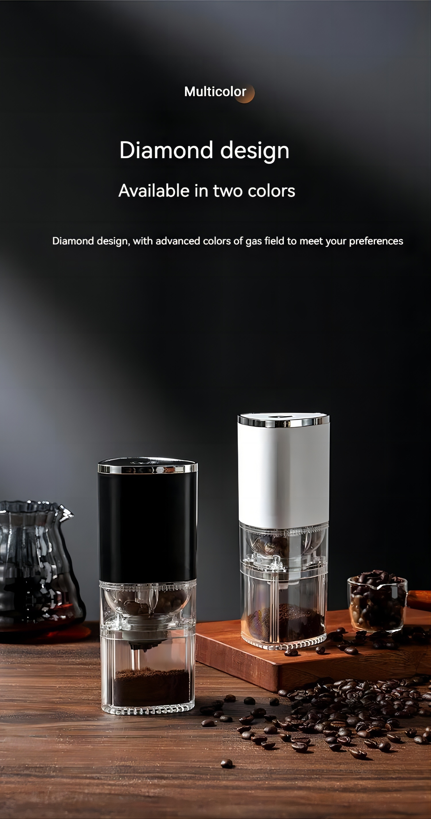 Electric Coffee Grinder Powder Coffee Stainless Steel Temu Australia