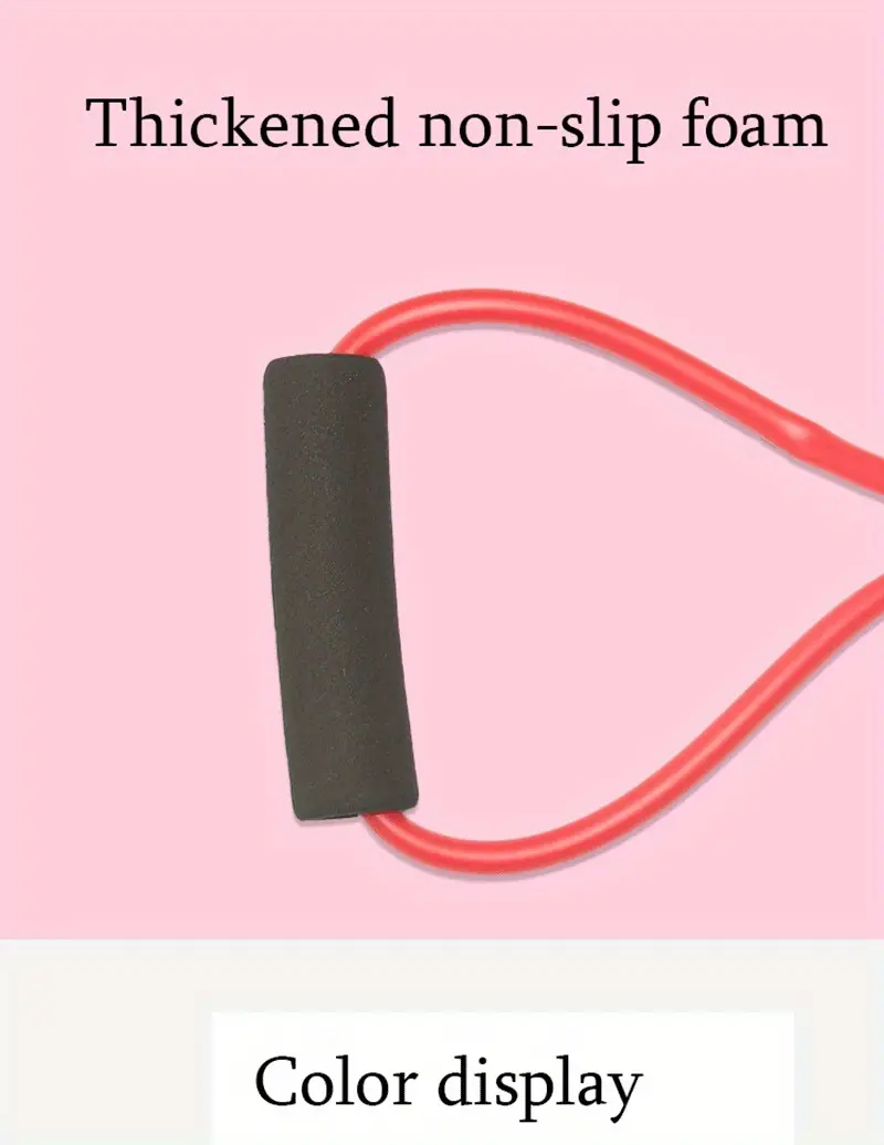 8 shaped yoga elastic tension band for men women home gym pilates fitness arm back shoulder training resistance band yoga stretch belt details 2